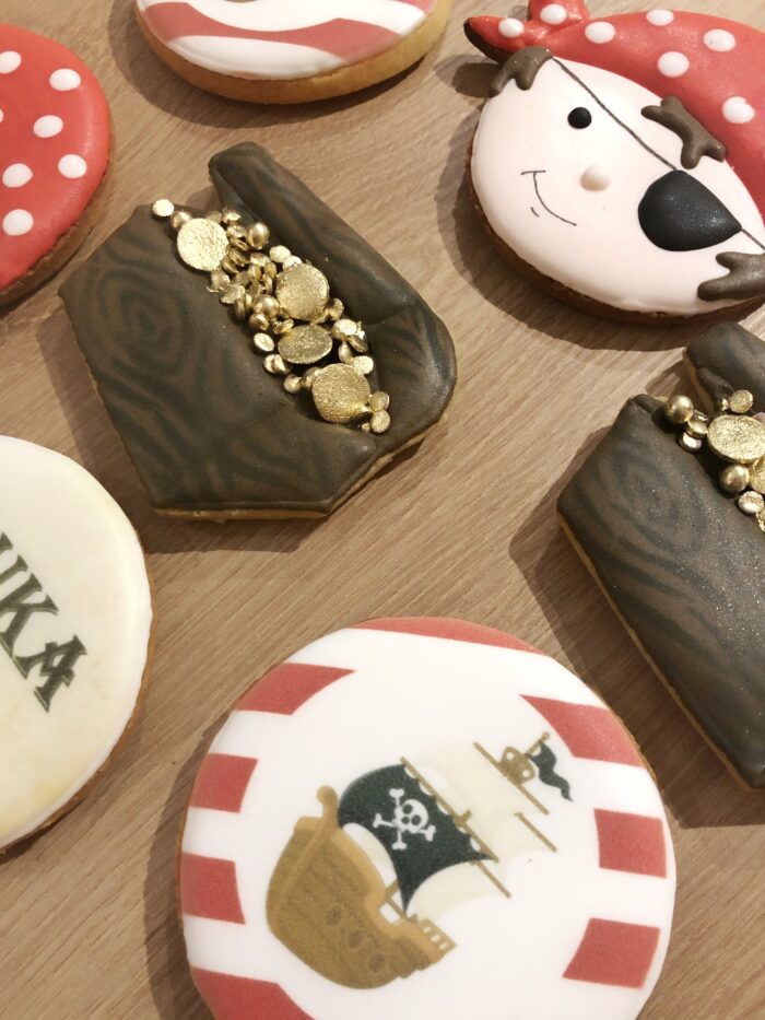 Biscuits décorés pirates