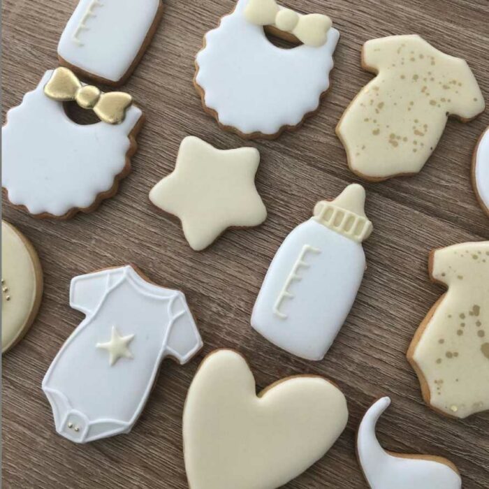biscuits décorés naissance